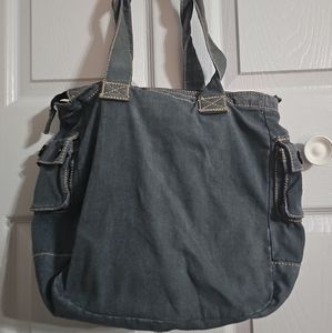STEEVE MADDEN DENIMS LARGE SHOULDER BAG